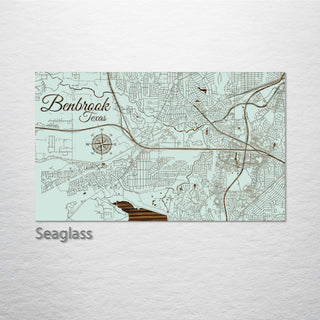 Benbrook, Texas Street Map