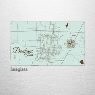 Bonham, Texas Street Map