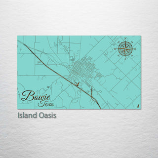 Bowie, Texas Street Map