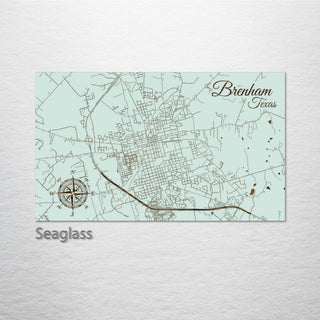 Brenham, Texas Street Map