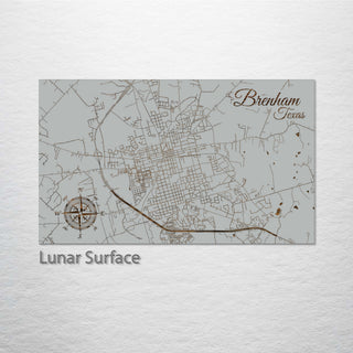 Brenham, Texas Street Map