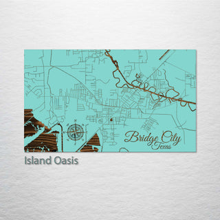Bridge City, Texas Street Map