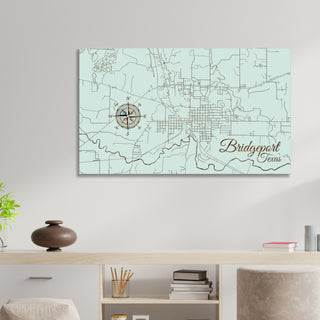 Bridgeport, Texas Street Map
