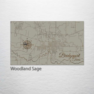 Bridgeport, Texas Street Map