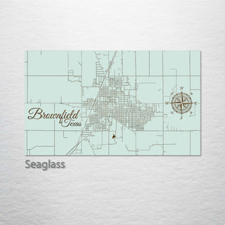 Brownfield, Texas Street Map