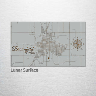 Brownfield, Texas Street Map