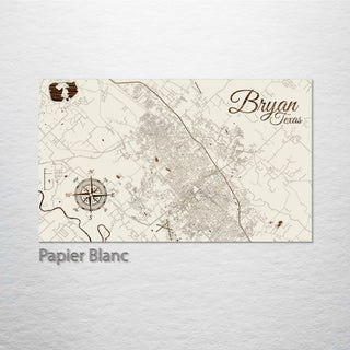 Bryan, Texas Street Map