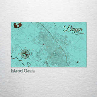 Bryan, Texas Street Map