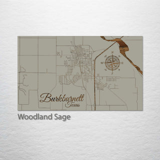 Burkburnett, Texas Street Map