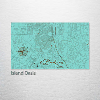 Burleson, Texas Street Map