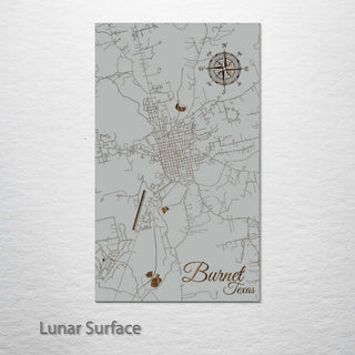 Burnet, Texas Street Map