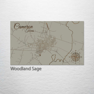 Cameron, Texas Street Map