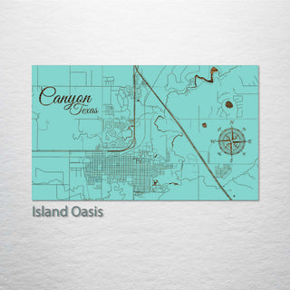 Canyon, Texas Street Map