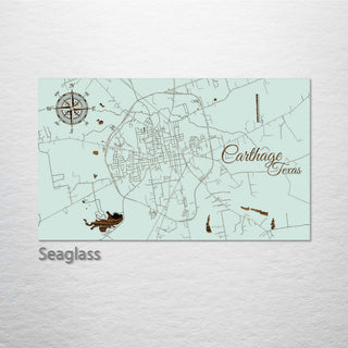 Carthage, Texas Street Map