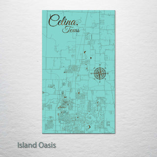 Celina, Texas Street Map