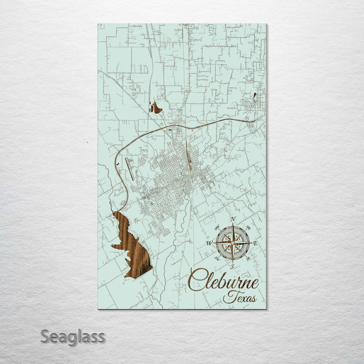 Cleburne, Texas Street Map