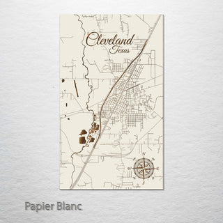 Cleveland, Texas Street Map