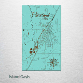 Cleveland, Texas Street Map