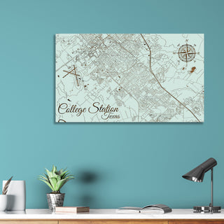 College Station, Texas Street Map