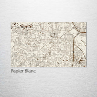 Colleyville, Texas Street Map