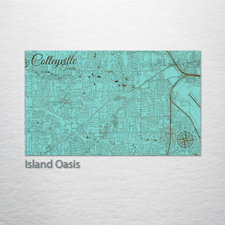 Colleyville, Texas Street Map