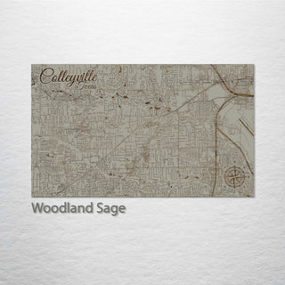 Colleyville, Texas Street Map
