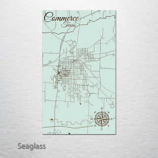 Commerce, Texas Street Map