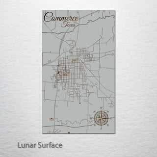 Commerce, Texas Street Map