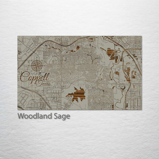 Coppell, Texas Street Map