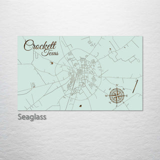 Crockett, Texas Street Map