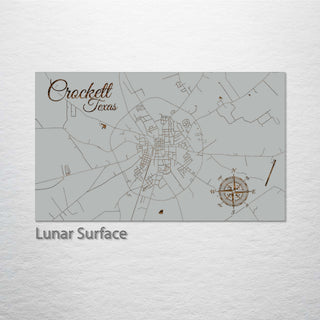 Crockett, Texas Street Map