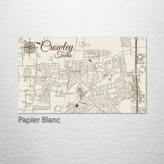 Crowley, Texas Street Map