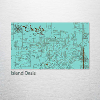 Crowley, Texas Street Map