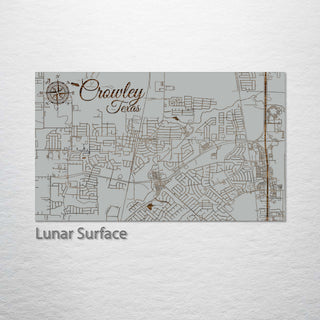 Crowley, Texas Street Map