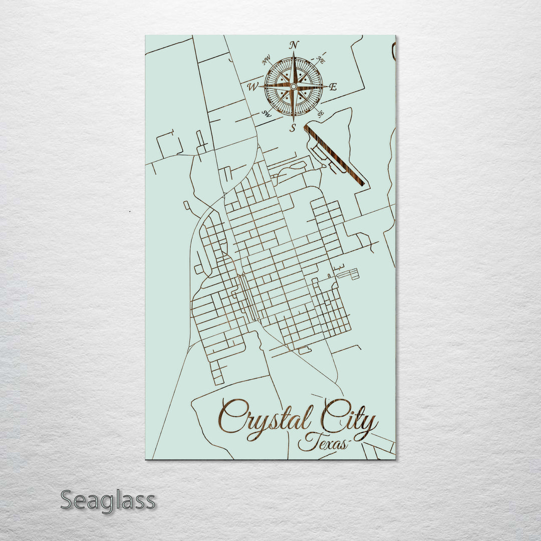 Crystal City, Texas Street Map
