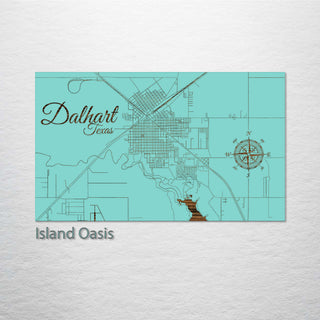 Dalhart, Texas Street Map