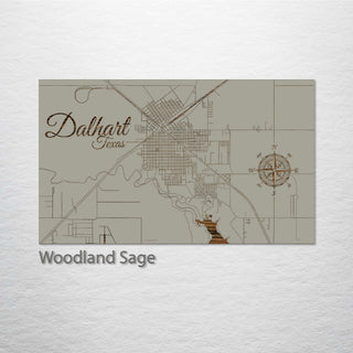 Dalhart, Texas Street Map