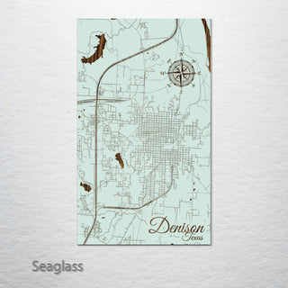 Denison, Texas Street Map