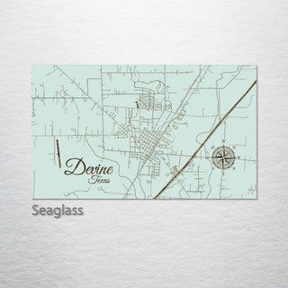 Devine, Texas Street Map