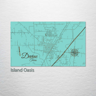 Devine, Texas Street Map