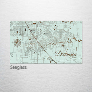 Dickinson, Texas Street Map
