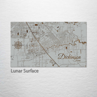 Dickinson, Texas Street Map