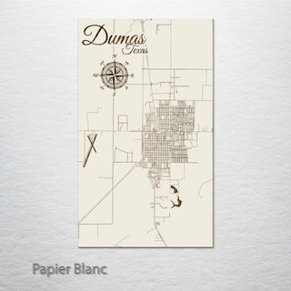 Dumas, Texas Street Map
