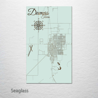 Dumas, Texas Street Map