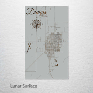 Dumas, Texas Street Map