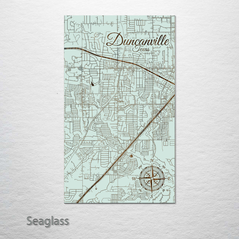 Duncanville, Texas Street Map