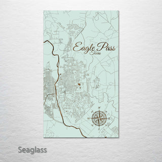 Eagle Pass, Texas Street Map