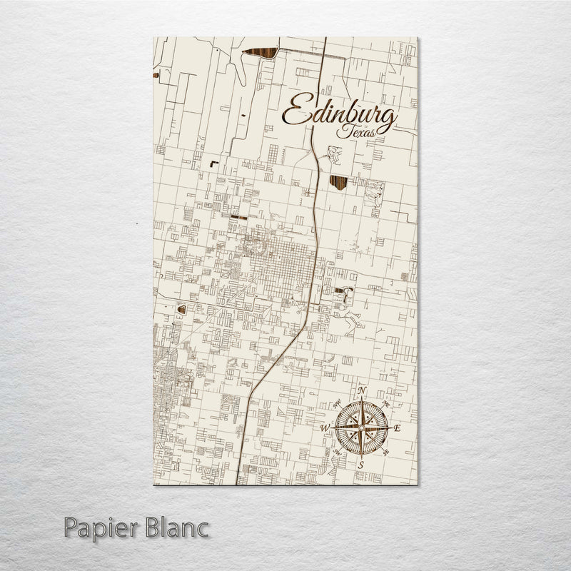 Edinburg, Texas Street Map