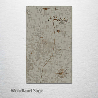 Edinburg, Texas Street Map