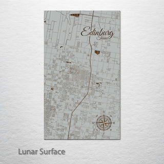 Edinburg, Texas Street Map